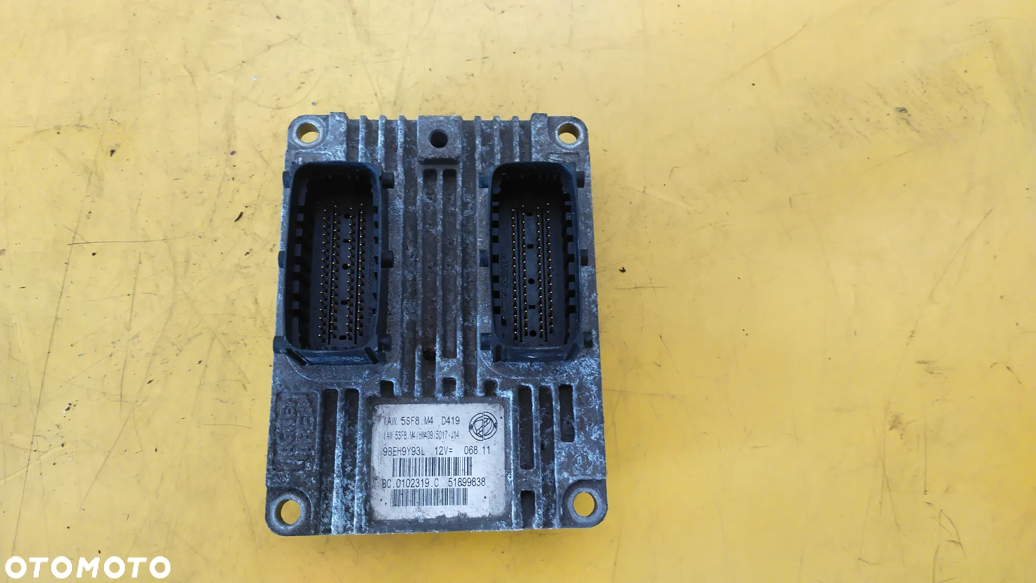 Sterownik silnika Fiat Panda 51899838 - 3