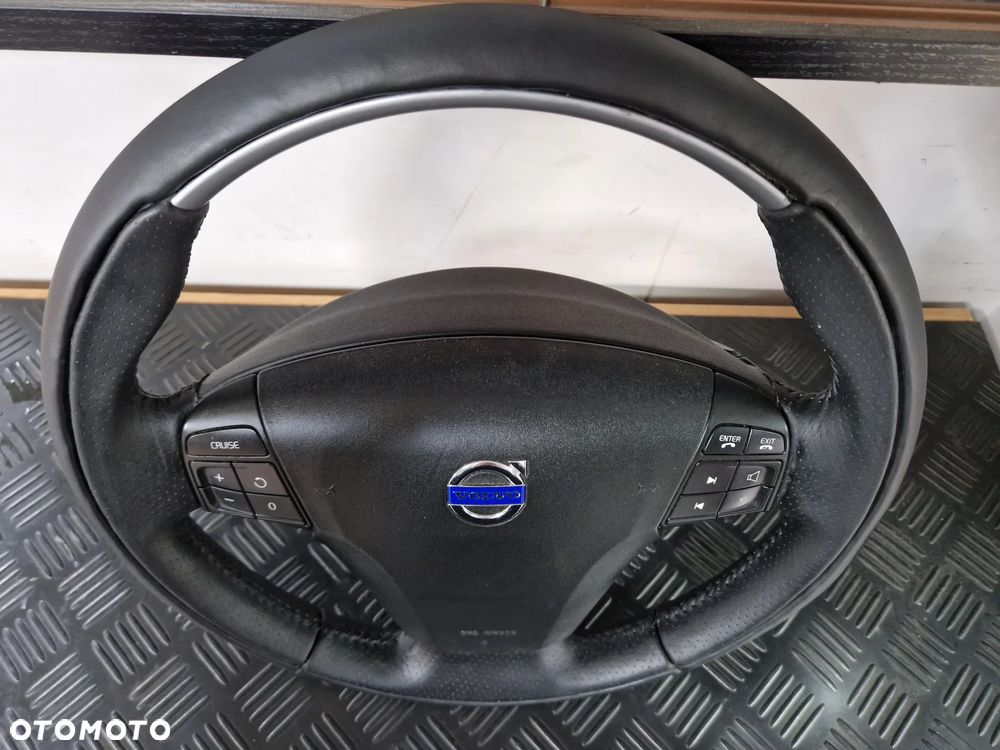 KIEROWNICA SPORT R-DESIGNE VOLVO V50 S40 C30 C70 OBSZYTA!! - 5