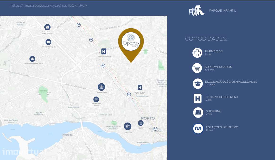 Oporto Plaza | Cedência de Posição | T3 Novo  | Conclusão prev. 2028 - Grande imagem: 3/12