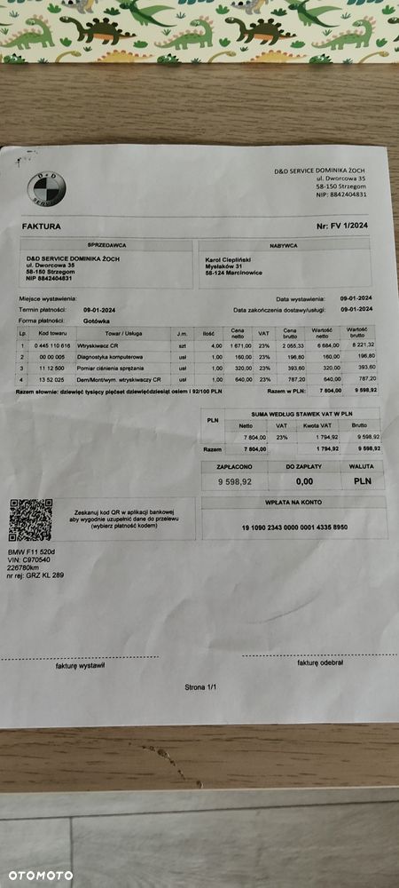 BMW Seria 5 520d - 9