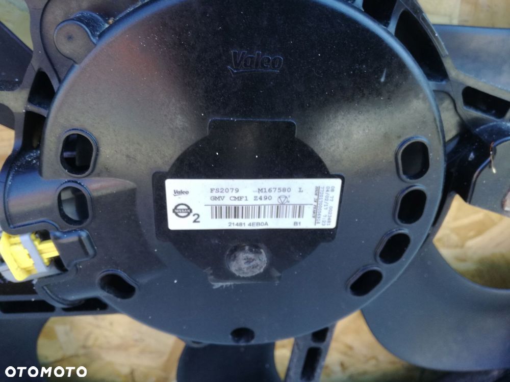 nissan qashqai ii 2 j11 14/17 wentylator wiatrak obudowa 21484eb0a - 3