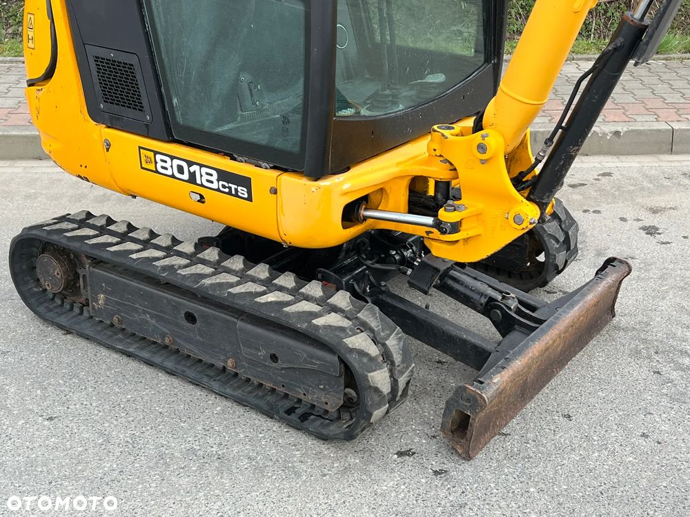 JCB MINIKOPARKA JCB 8018 3 Łyżki Stan IDEALNY - 14