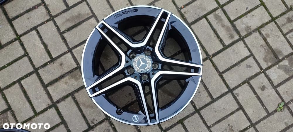 FELGI ALUMINIOWE 5x112 AMG 8jx18 CALI ET40 fi 66.6 MERCEDES C E CLA CLS VKLASA VITO GLA KOMPLET 4 SZTUKI - 7