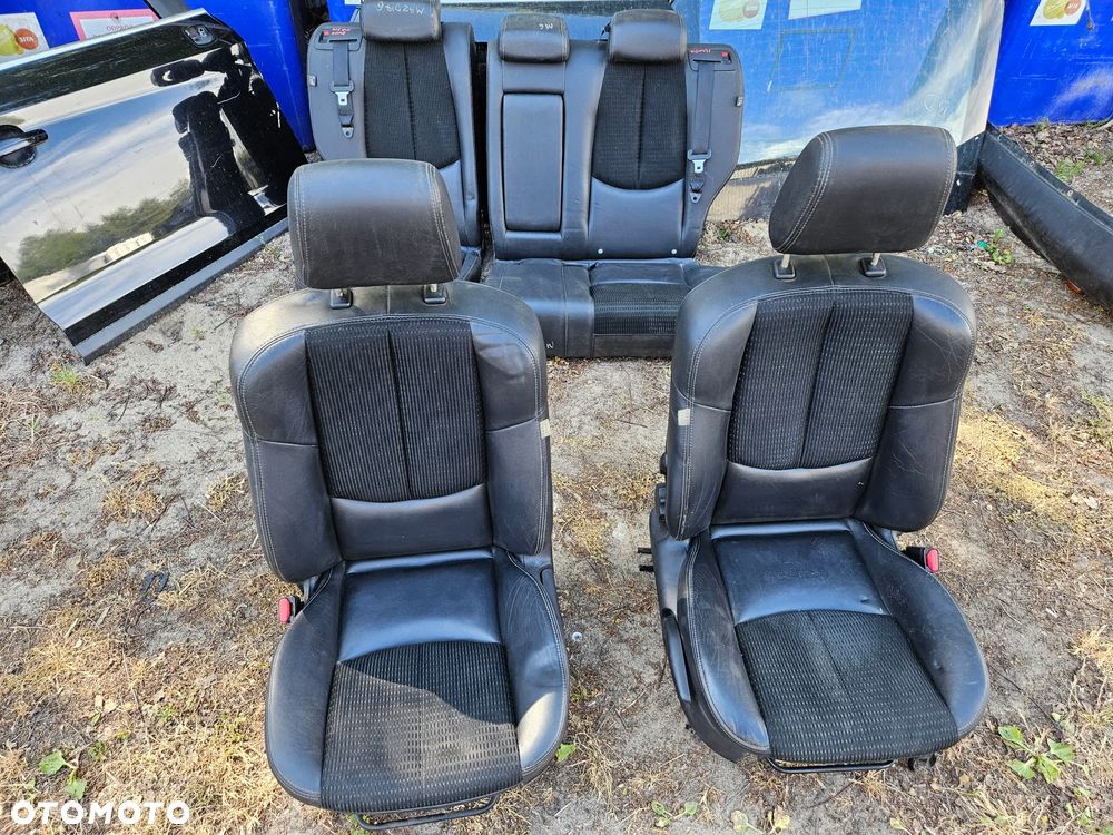 KANAPA FOTELE KPL MAZDA 6 GH PÓŁSKÓRA HB/KOMBI B.ŁADNE RADOM