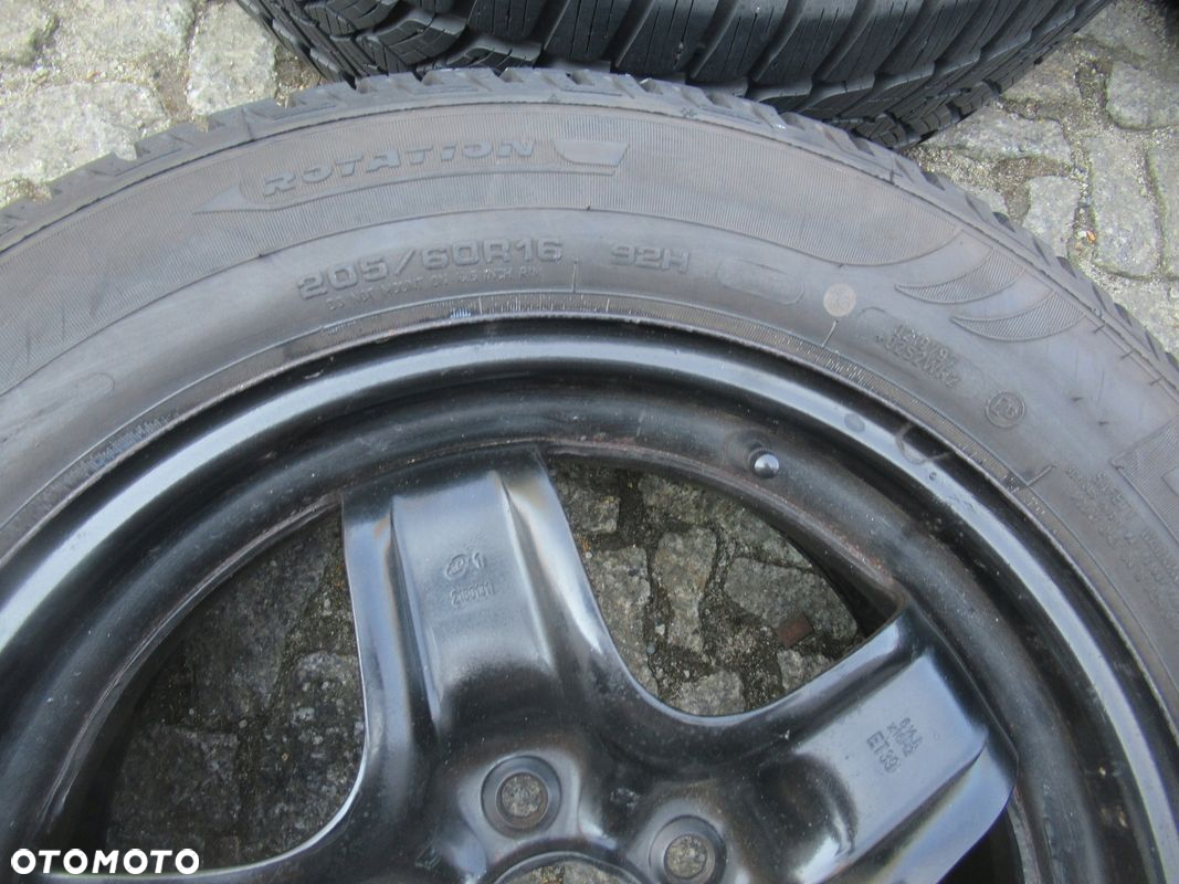 KOŁA ZIMA R16 OPEL ASTRA H,VECTRA B,C,ZAFIRA A,B,MERIVA,SIGNUM 5x110 - 6