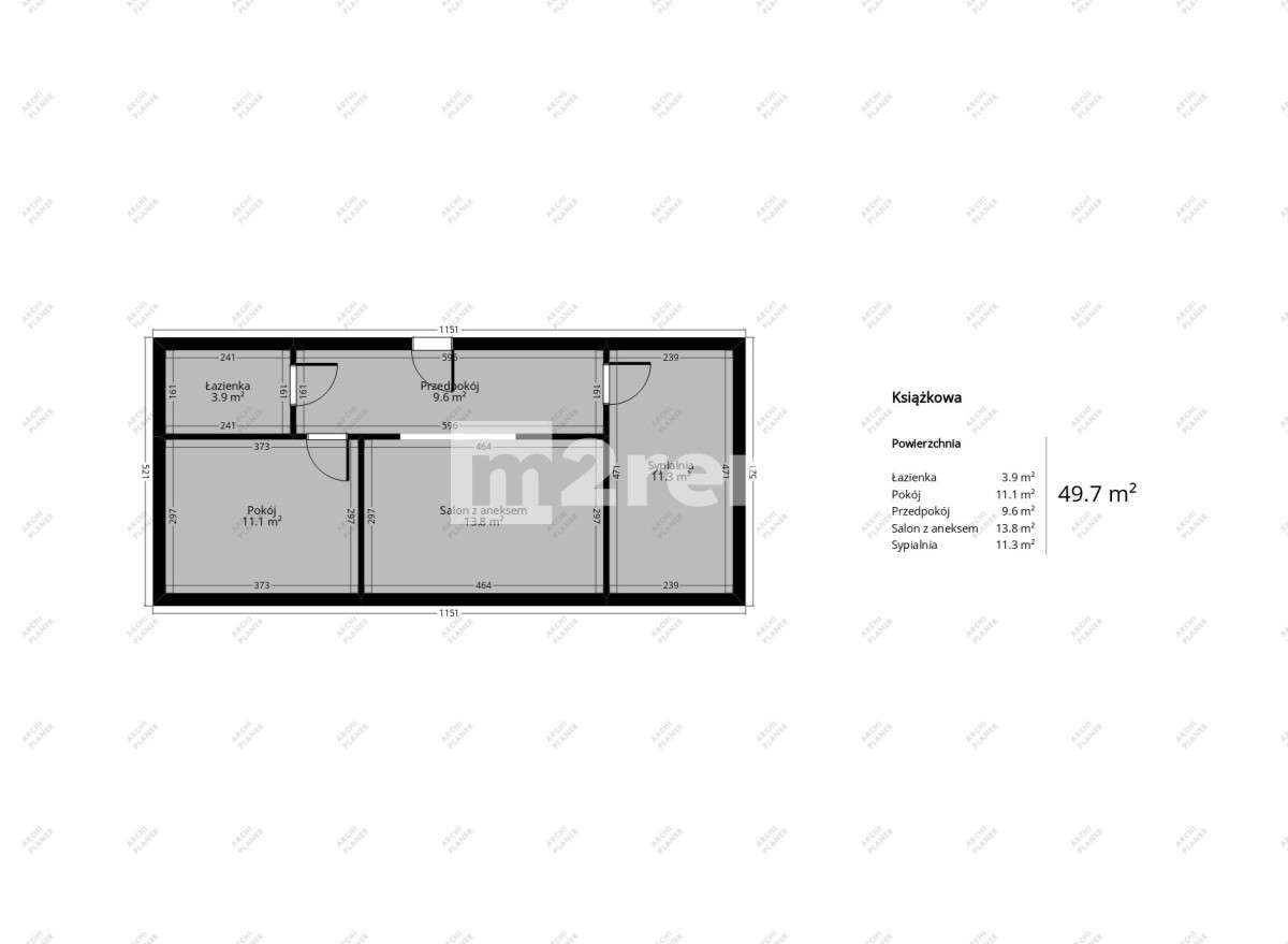 Białołęka | 49m2 | 3 pokoje | przyjazne zwierzętom
