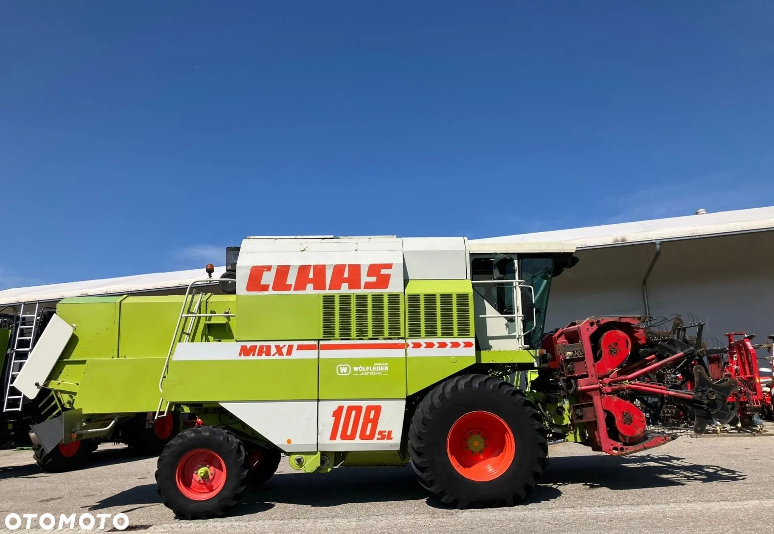 Claas Dominator 108 SL Kombajn zbożowy , 6-cylindrowy mercedes, ROK 1992, 221 KM - 3