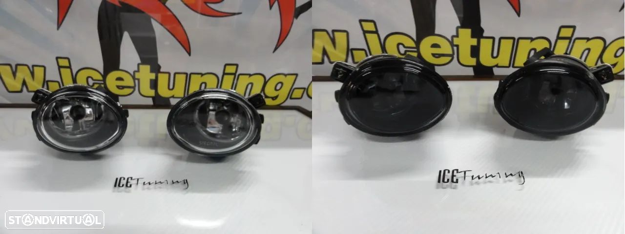 Farol de nevoeiro BMW E46 PACK M, M3 / BMW E39 PACK M, M5 em Cristal ou em fundo smoke - 1