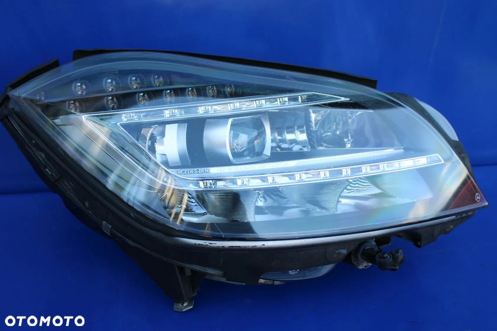 Reflektor prawy FULL LED ILS + spryskiwacz lampa prawa Mercedes CLS W218 C218 - 4