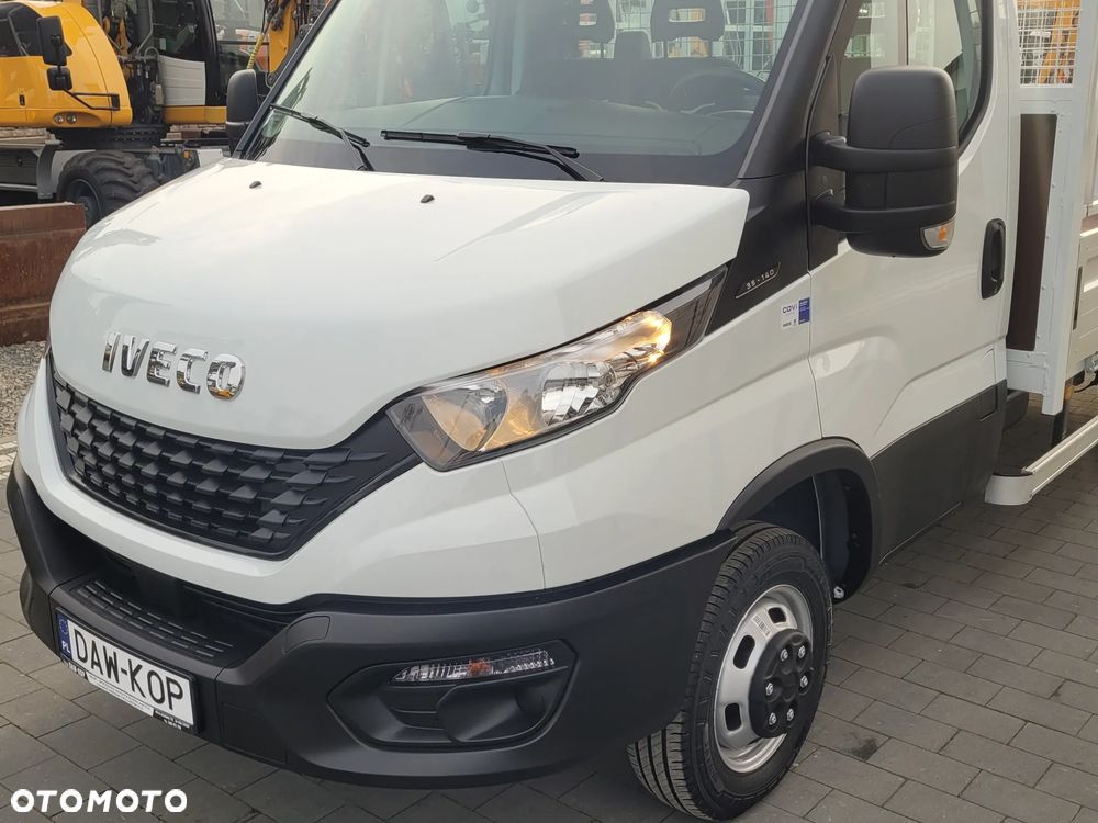 Iveco 35C14 / skrzyniowy z siatką / 48.000km / jak NOWY / - 9