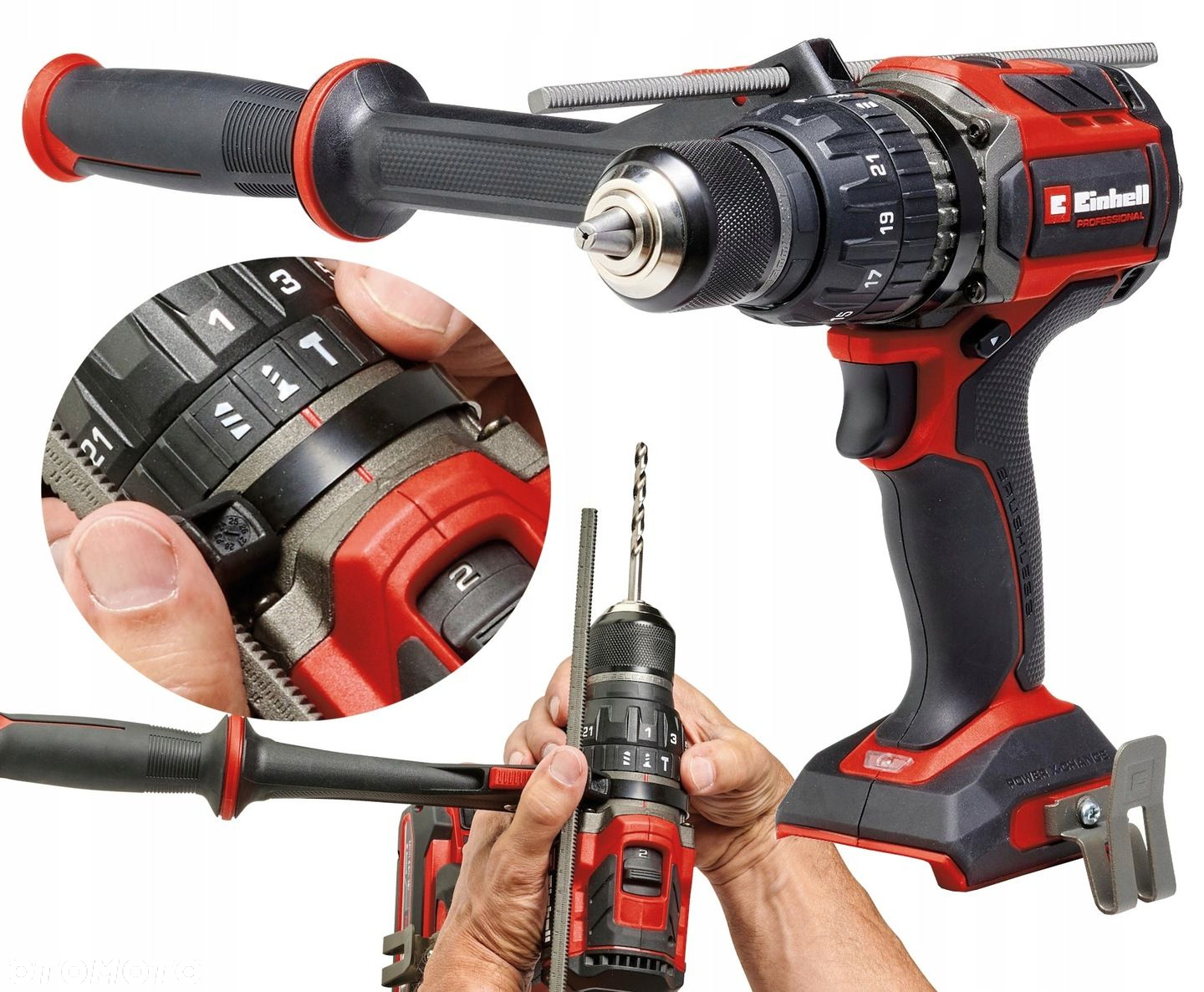 EINHELL AKUMULATOROWA WIERTARKO-WKRĘTARKA UDAROWA TP-CD 18/120 Li i 18V - 14