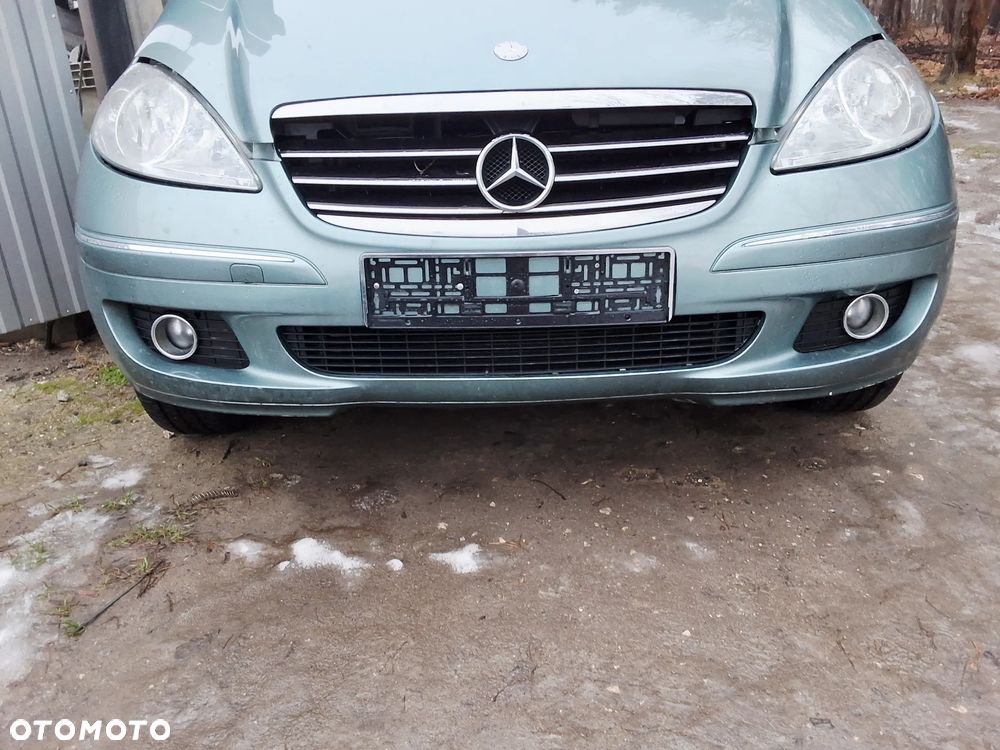 MERCEDES A-KLASA W169 PRZEDNI GRILL CZARNY CHROM PRZED LIFTEM 2004-2008 ROK - 6