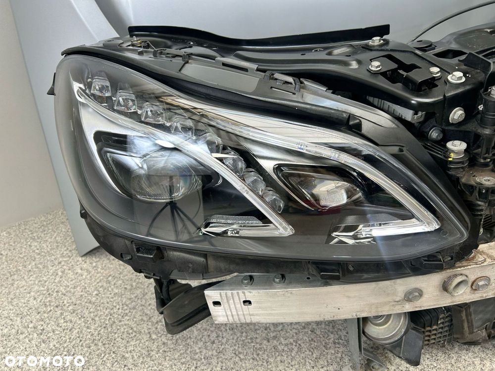 MERCEDES W212 212 LIFT AMG MASKA BLOTNIKI PAS CHŁODNICE LAMPY FULL LED - 9