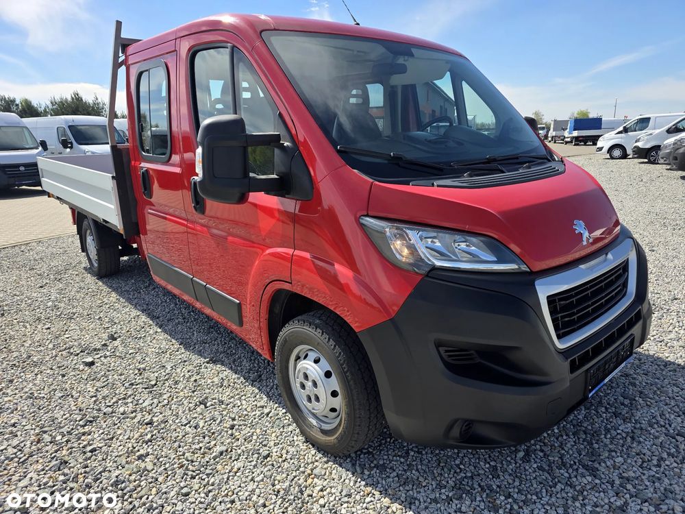 Peugeot BOXER 2,0 HDI 163 KONNA DOKA BRYGADÓWKA 7 OSOBOWA 3,1M SKRZYNIA KLIMA WEBASTO KAMERA - 7