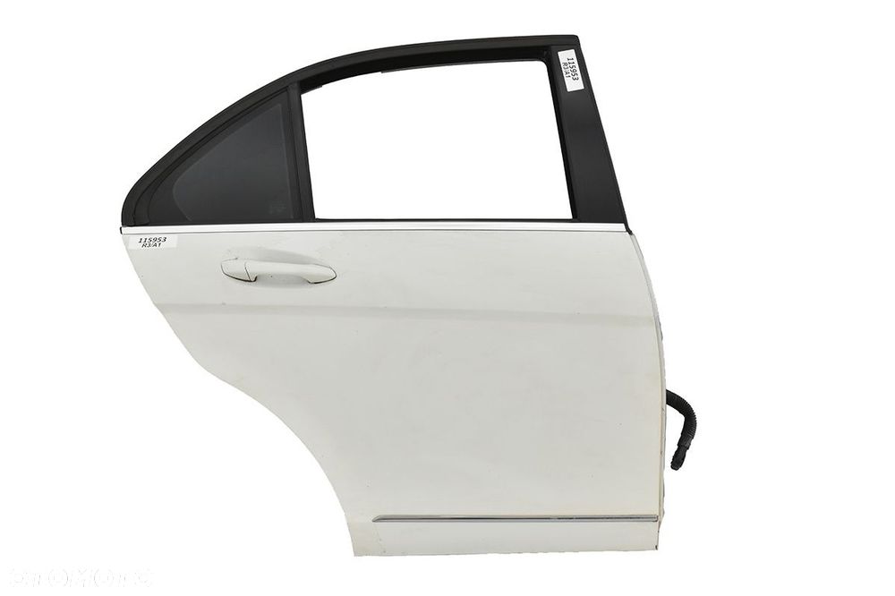 drzwi tylne tył prawe mercedes c w204 sedan - 1