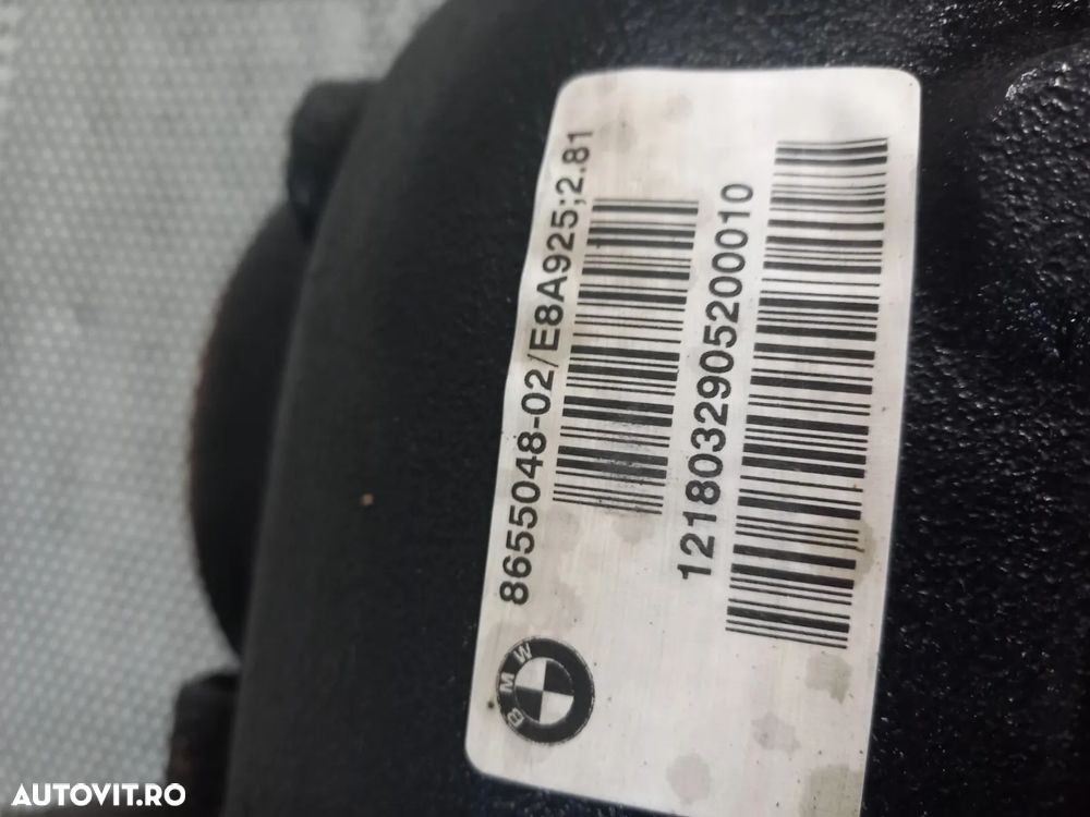 Grup Diferential Spate Bmw X3 X4 G01 G02 F97 F98 Raport 2.81 Cod  Dupa 2018 Masina Cu 20.000 Km - D - 7