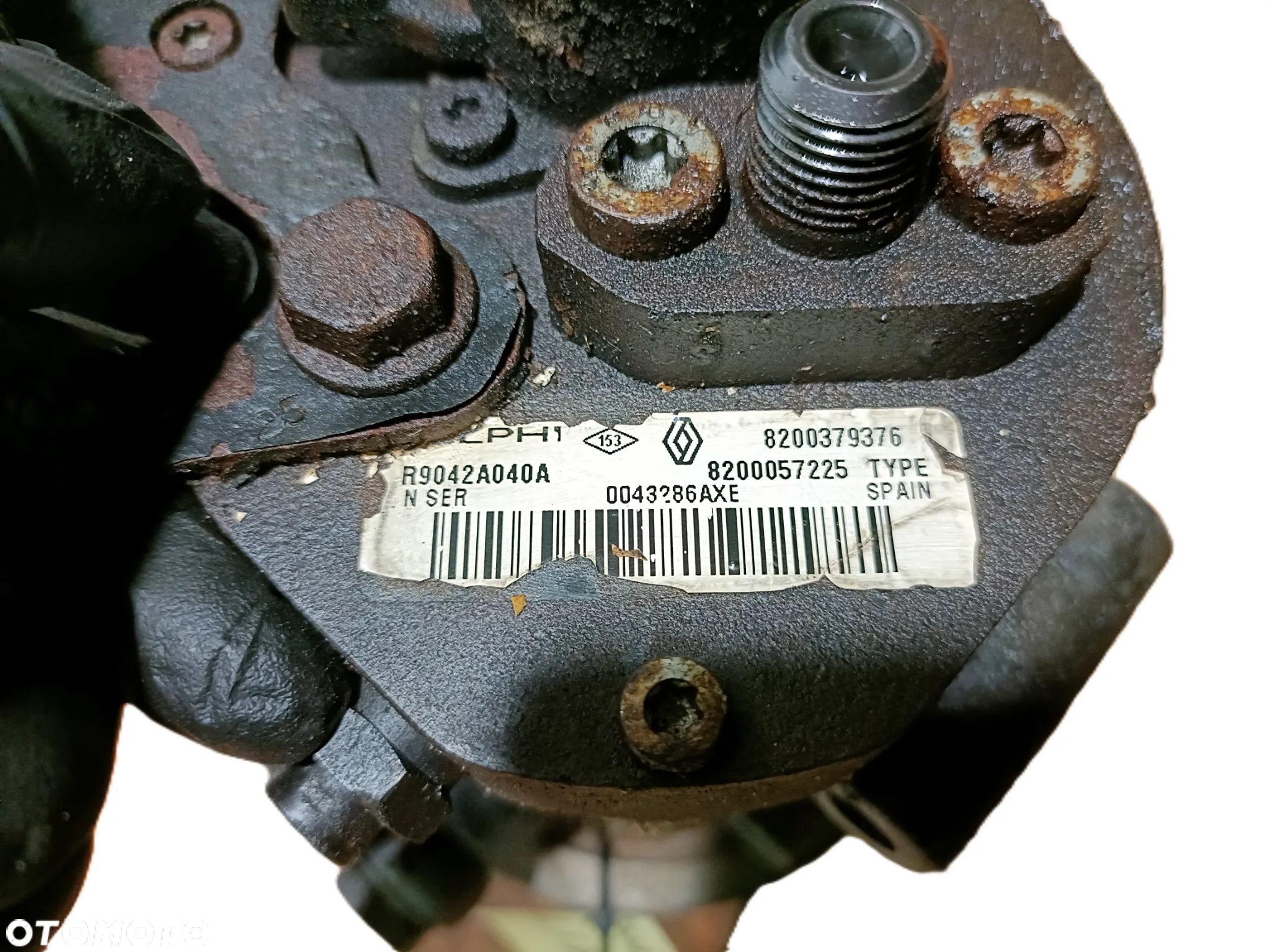 NISSAN NOTE I 06-12 1,5 DCI pompa wtryskowa DELPHI 8200057225 8200379376 * - 4