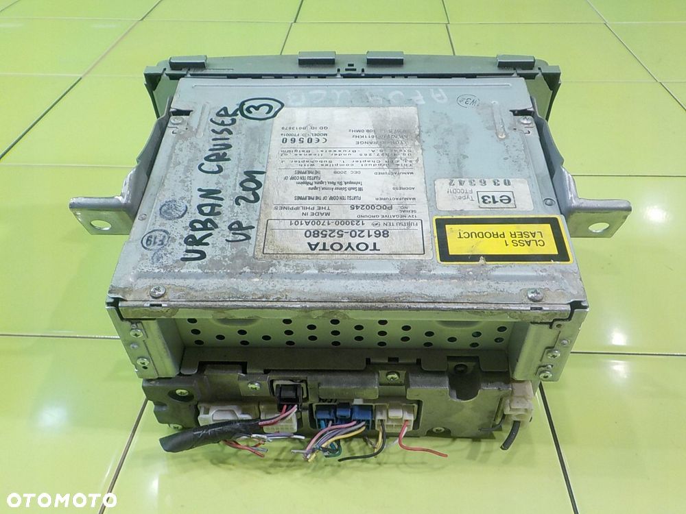 TOYOTA URBAN CRUISER 1.3 VVTI 09r 5D radio CD 86120-52580 - 4