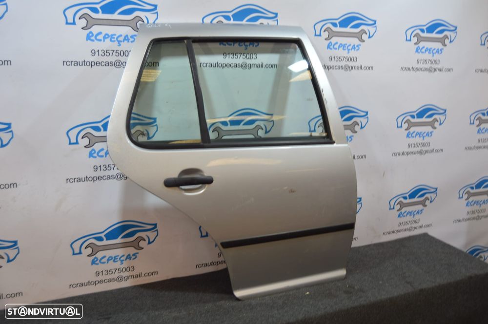 PORTA TRASEIRA TRÁS DIREITA VW VOLKSWAGEN GOLF IV 4 MK4 1J 1J1 FECHO ELEVADOR MOTOR PUXADOR VIDRO - 2