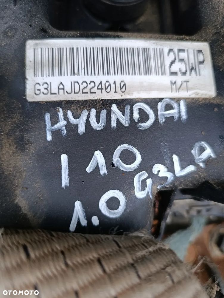SILNIK HYUNDAI I 10 II    1.0  G3LA - 7