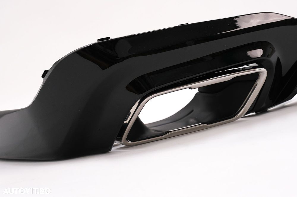 Difuzor Bara Spate cu Evacuare Dubla Crom compatibil cu BMW 2 Series F - 6