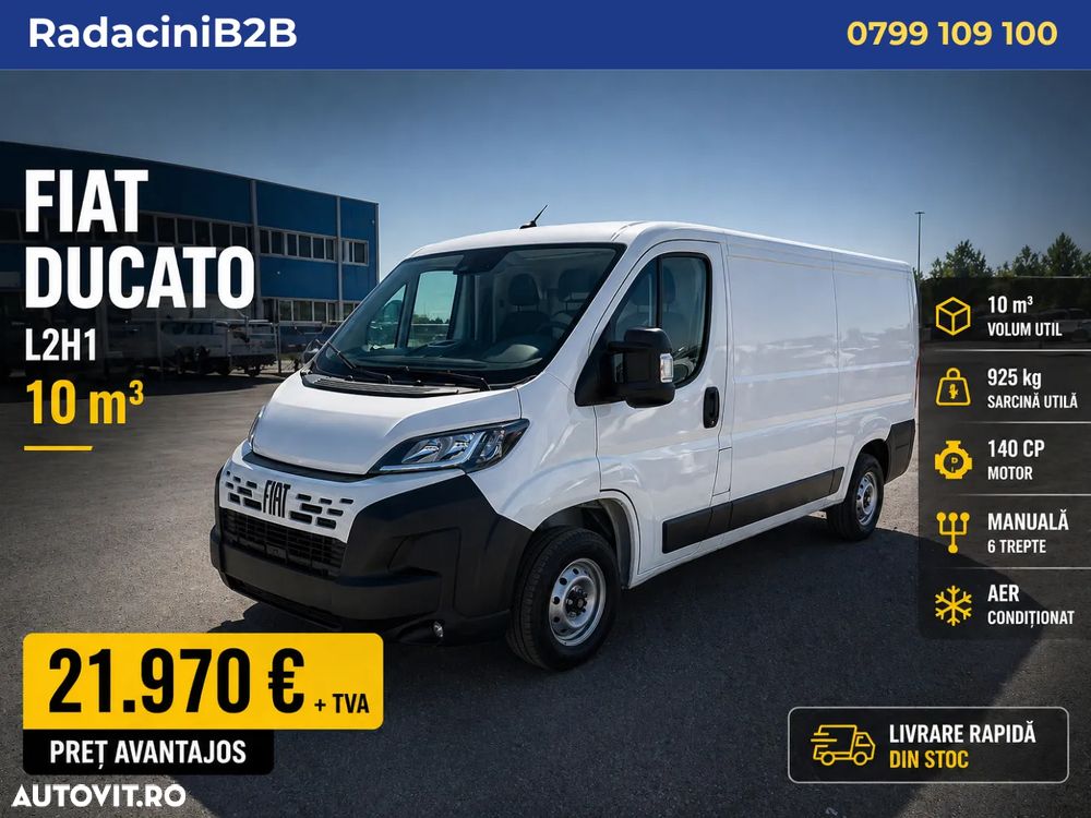 Fiat Ducato L2H1 VAN 10 mc 2,2 Mjet 120 CP - 2
