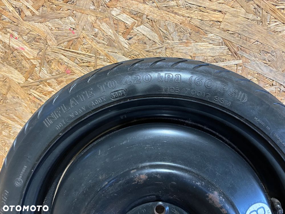 Toyota Avensis  Koło Dojazdowe Dojazdówka 17'' 125/70 2170600 - 3