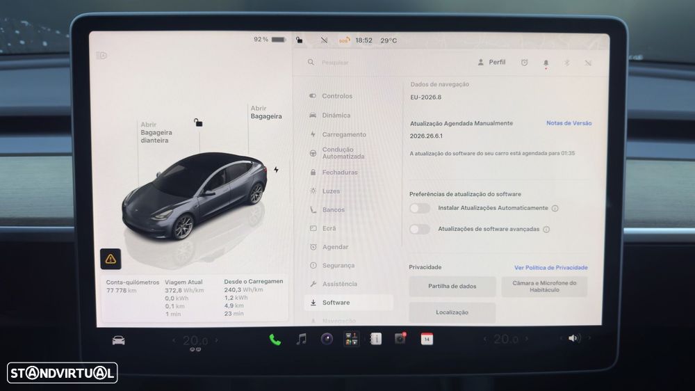 Tesla Model 3 Standard Range Plus RWD — fotografia 20