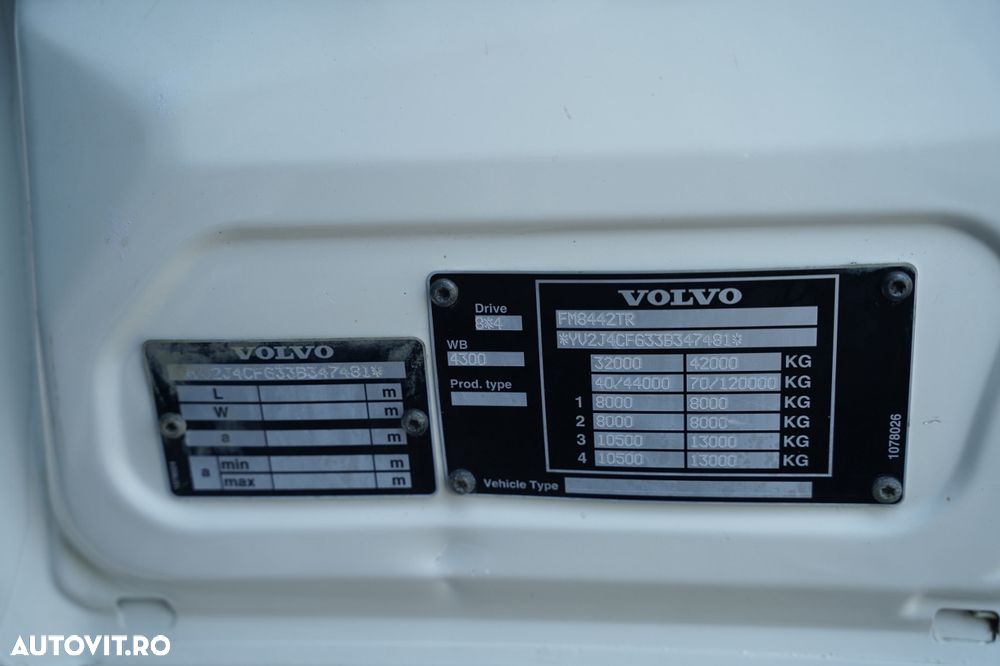 Volvo FM 420 / 8X4 / BASCULATOR 2 LATERAL / HIDRODOXY / BORDMATIC / MANUAL - 39