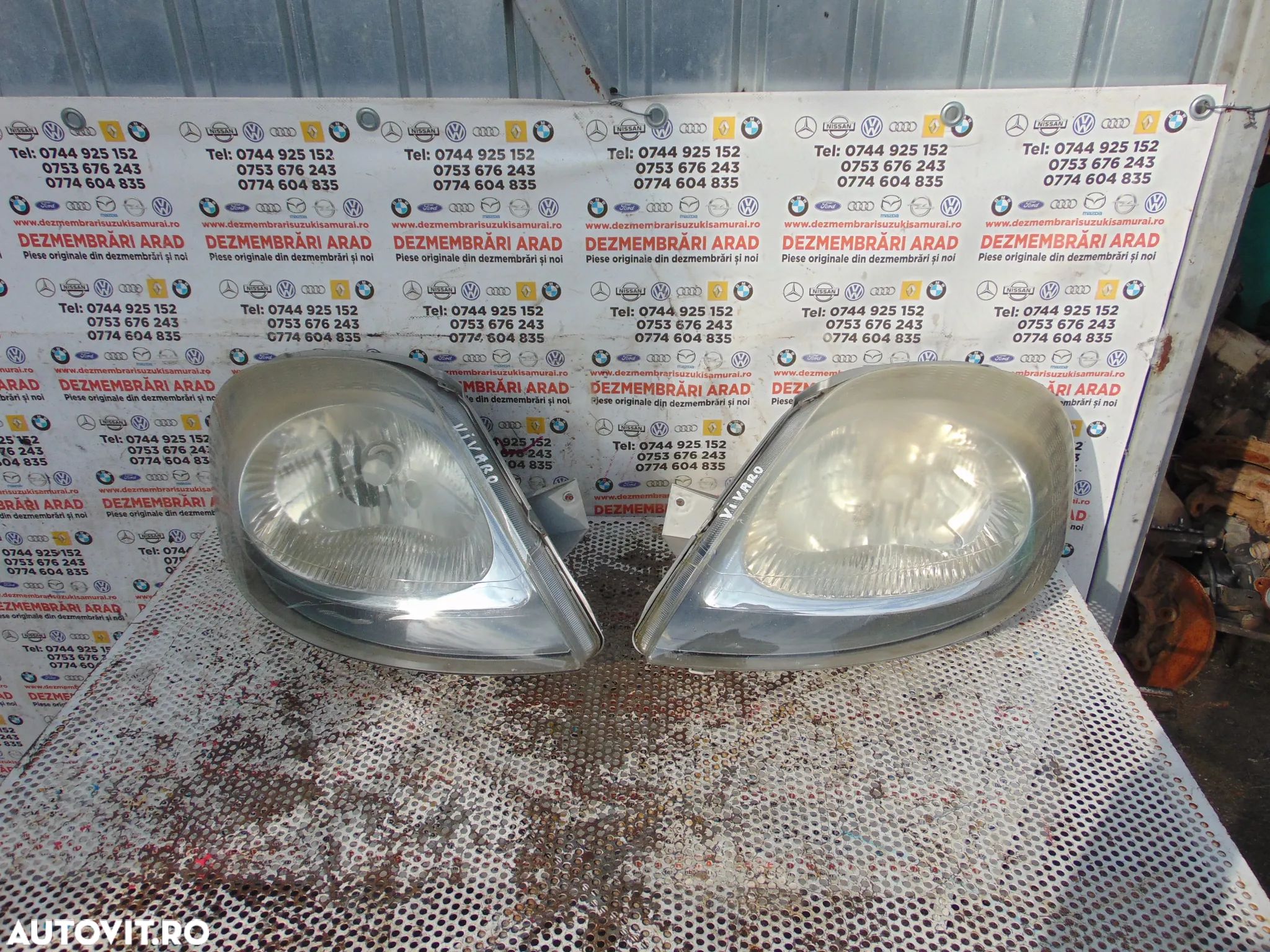 Far Opel Vivaro 2001-2013 faruri stanga dreapta Renault Trafic 2001-2013 - 1