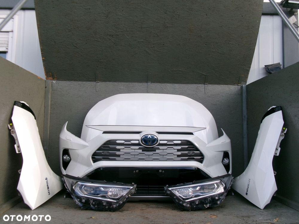 toyota rav4 v gen hybryda przód blacharski zestaw kolor perła 070 - 1