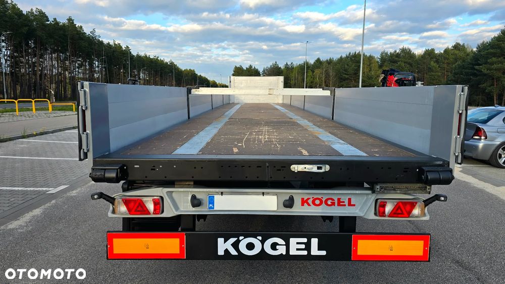 Kögel BURTÓWKA❗️STANDARD / OŚ PODNOSZONA / OSIE SAF / BURTY / HAMULCE TARCZOWE / MULTILOCK / DRZWI Z TYŁU / BUDOWLANKA / JAK NOWA ❗️❗️ - 6