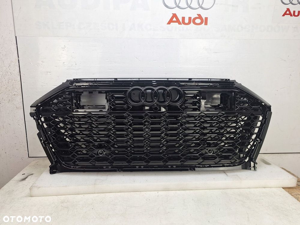 ATRAPA AUDI RS6 RS-6 4K 4K8 C8 2019-2024 ORYGINAŁ OE ASO GRILL KRATKA BLACK - 1
