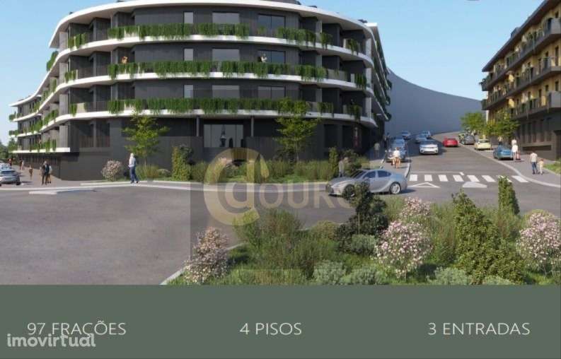 Apartamento T2 Com Excelente Terraço em Rio Tinto - Grande imagem: 2/4