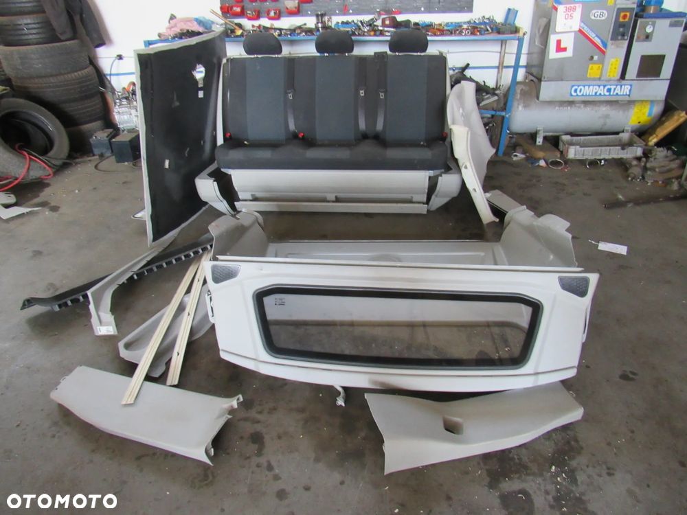 volkswagen transporter t6 fotele brygadówka - 1