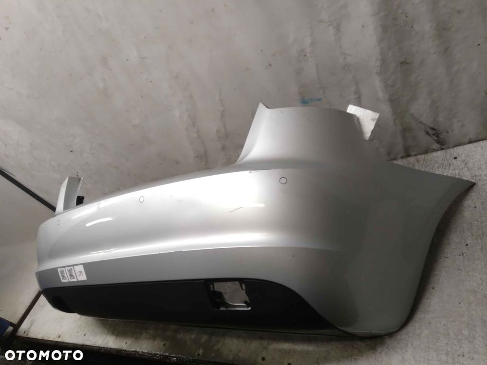 ^ ZDERZAK TYŁ TYLNY DO AUDI A3 8P DRUGI LIFT 2 FL LY7W SREBRNY 5D 5 DRZWI HB SPORTBACK PDC CZUJNIKI - 2