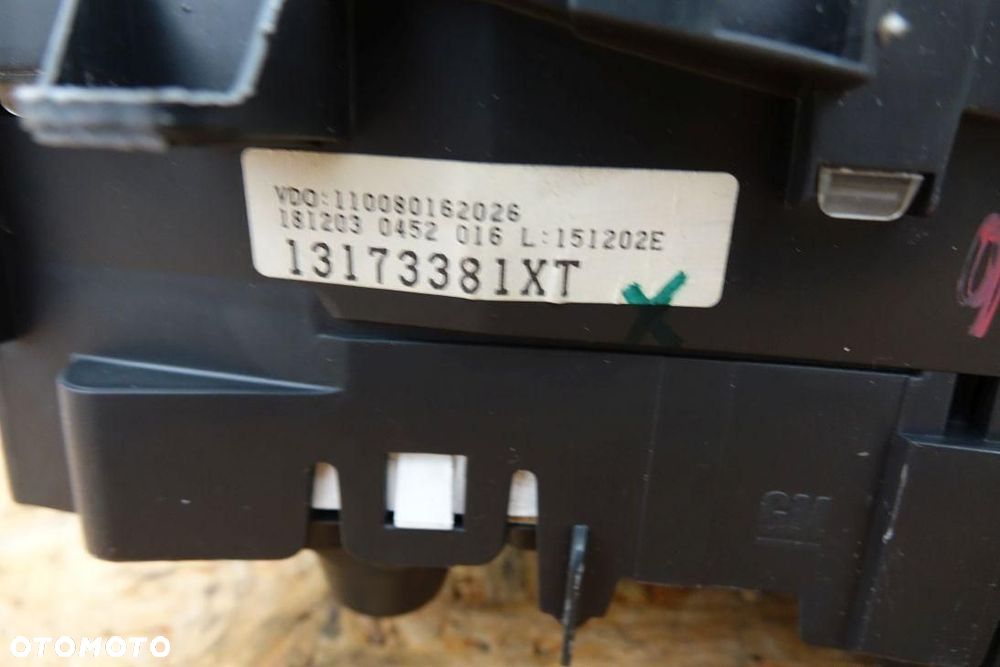 LICZNIK ZEGARY EUROPA OPEL MERIVA A 13173381XT - 3