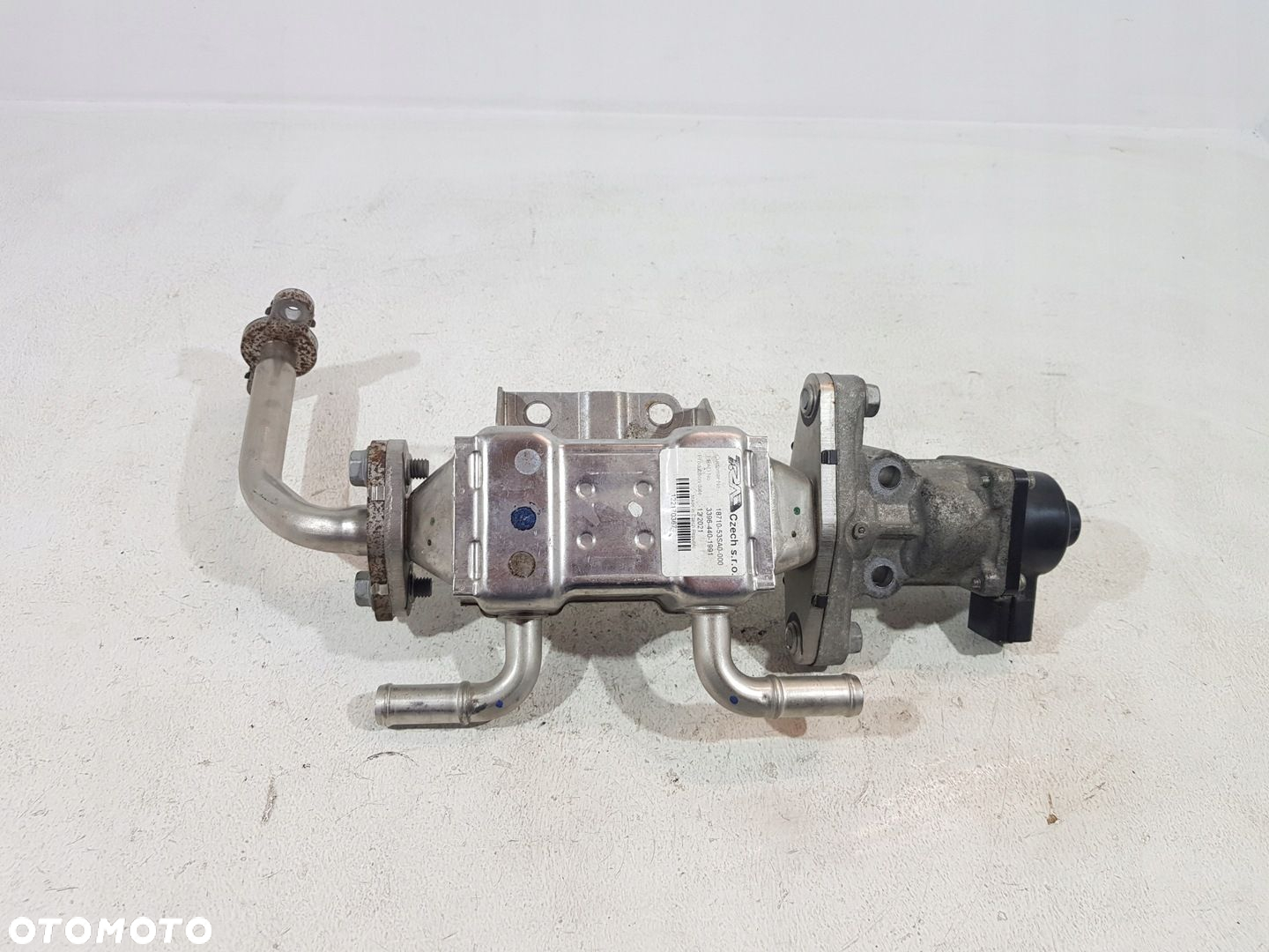 CHŁODNICZKA SPALIN ZAWÓR EGR 18710-53SA0 SUZUKI SX4 SWIFT S-CROSS 1.4T K14D - 2