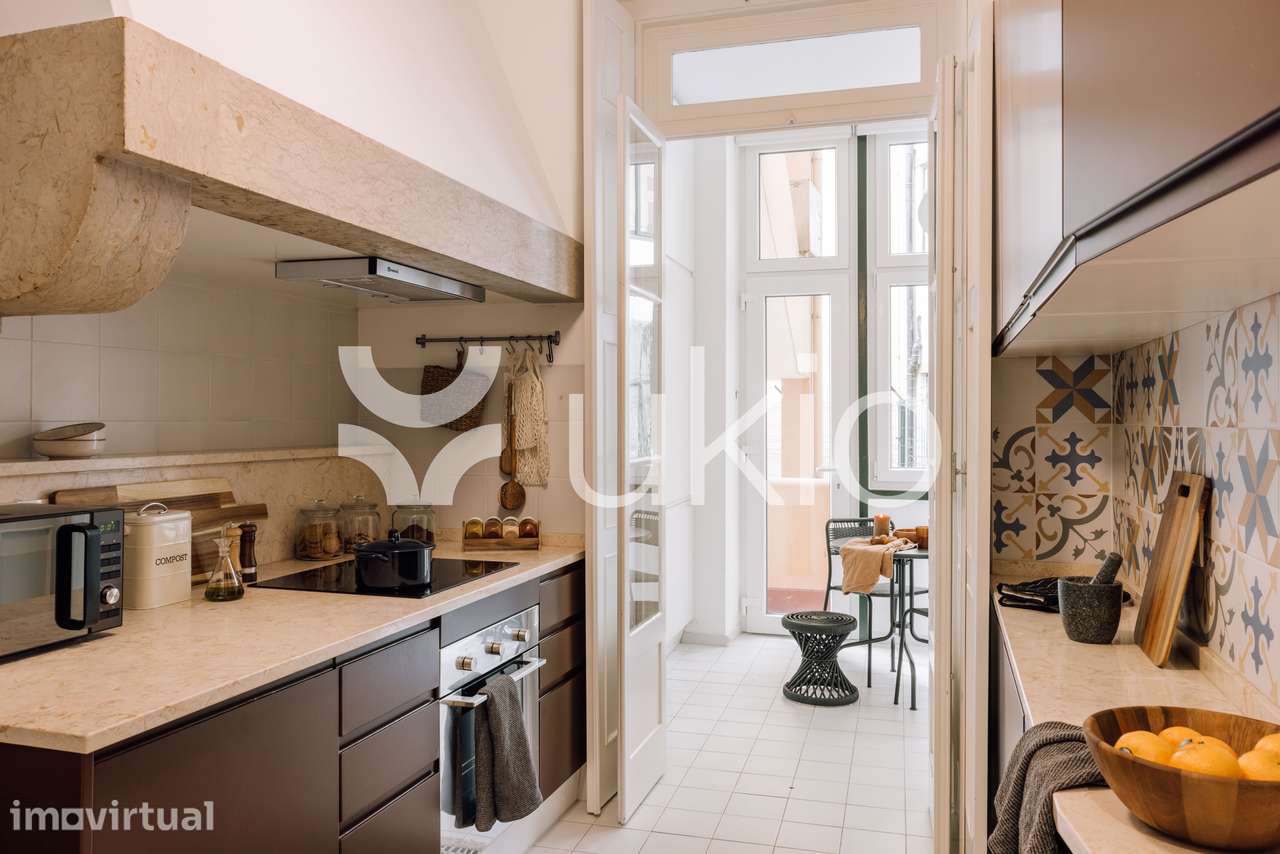 Apartamento T2 com terraço em Av. da Liberdade - Marquês de Pombal - Grande imagem: 3/24