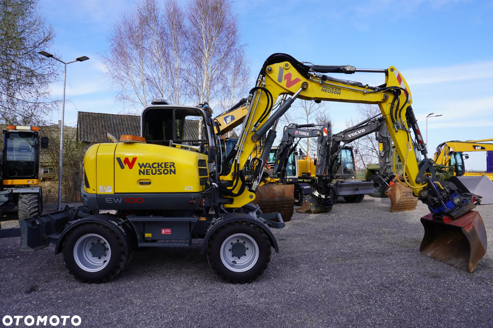 Wacker Neuson EW 100 ROTOTILT + Szczypce  Przyczepa - 16