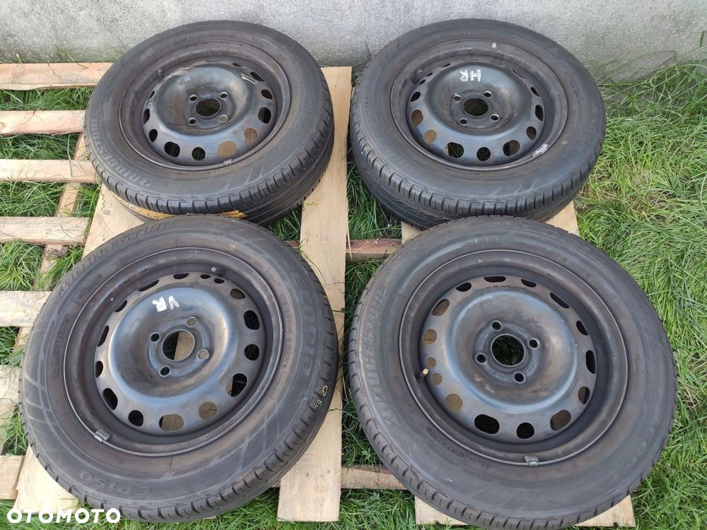 KOŁA FELGI STALOWE OPONY LATO OPEL 14'' - 1