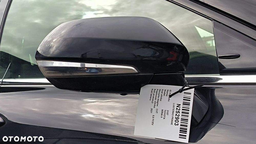 Toyota Mirai II 2021 Elektryczne lewe i prawe lusterko - 9