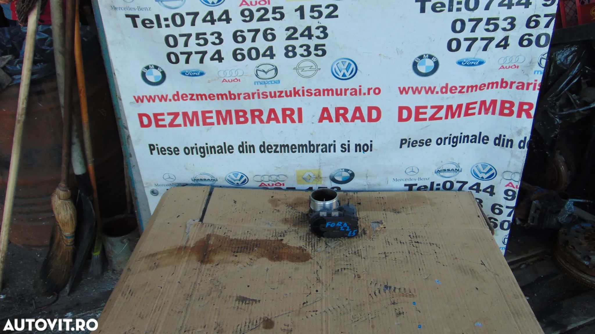 Clapeta acceleratie Ford transit 2.2 euro 5 citroen jumper 2.2 peugeot boxer 2.2 euro 5 dezmembrez - 1