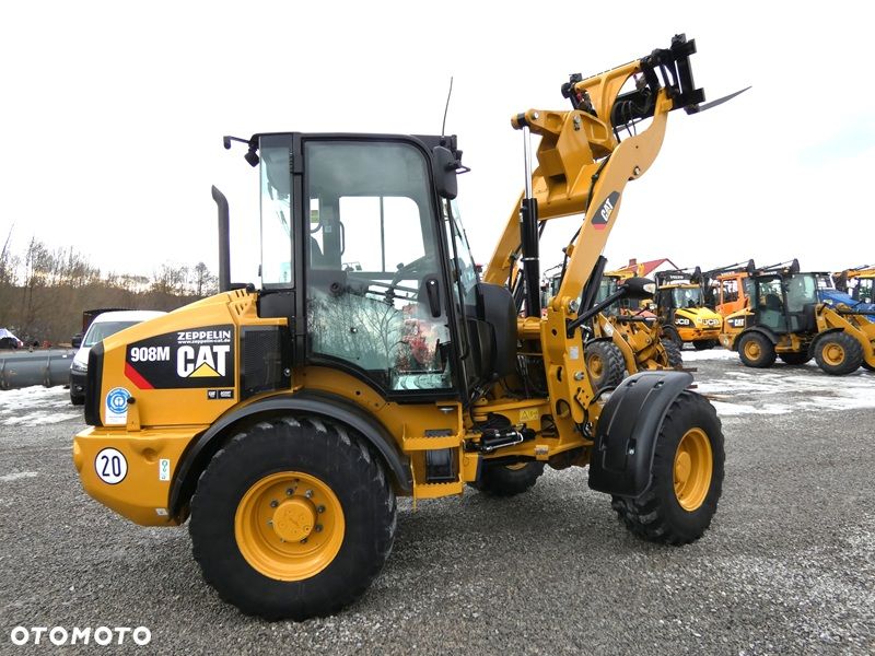 Caterpillar CAT 908M Z Niemiec / 3.372mtg po serwisie / Super Stan / - 36