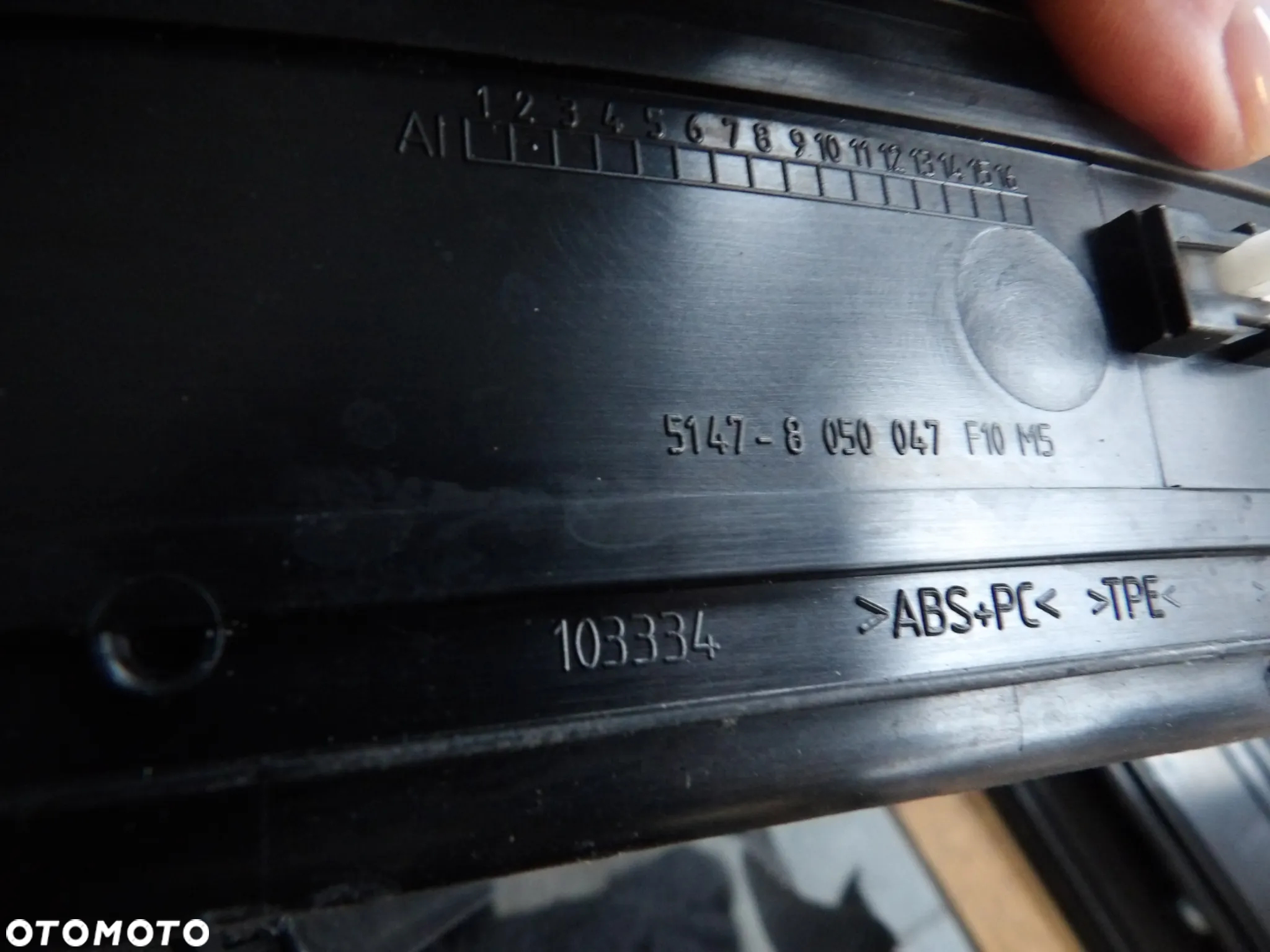 BMW - F10 - LISTWY PROGOWE - M PAKIET - KOMPLET - 8050045  8050046  8050047  8050052 - 4
