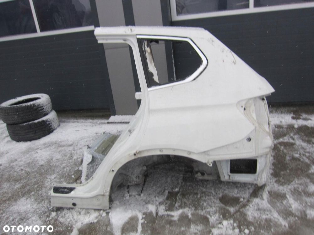 BMW X3 F25 ĆWIARTKA TYLNA LEWA TYŁ BŁOTNIK TYLNY LEWY BIAŁY POSZYCIE - 1