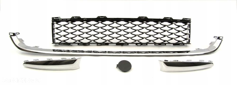 Kratka / Kratki w zderzak przedni Fiat 500 15 - 20 Zestaw - 4