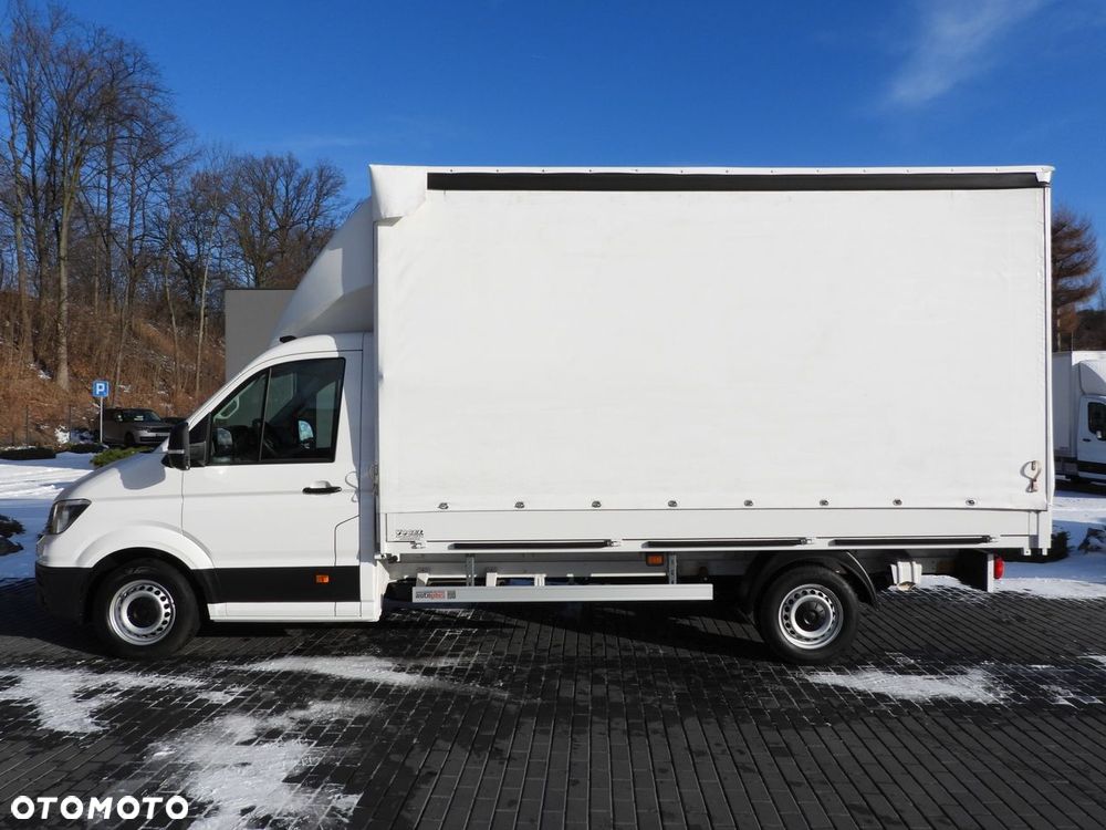 Volkswagen CRAFTER PLANDEKA 8 PALET TEMPOMAT KLIMATYZACJA  180KM - 9