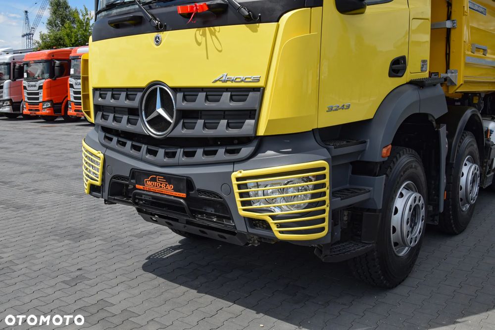 Mercedes-Benz AROCS 3243 / 8x4 / EURO 6 / WYWROTKA / MELLER KIPPER / HYDROBURTA / AUTOMAT / NOWE OPONY / NISKI PRZEBIEG / SERWISOWANY / SPROWADZONY - 9
