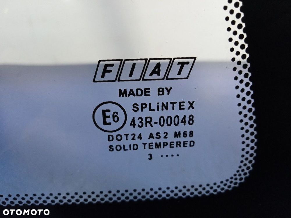 FIAT IDEA SZYBA KAROSERYJNA TYŁ LEWA TYLNA 03 - 2